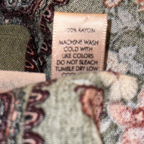 🌹 WILLOW & ROOT FLY AWAY CRINKLE KIMONO - Picture 6 of 6